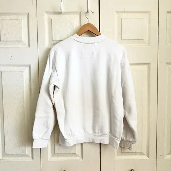 Land Rover Sweatshirt Mens small graphic car white streetwear casual - Picture 5 of 5